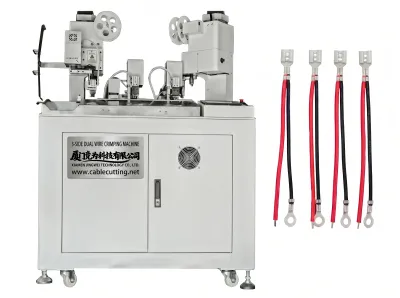 Máy Dập Dây Đôi Ba Mặt Tự Động Chuyên Dụng