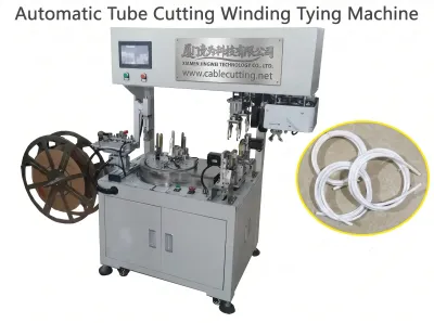 Máy Cắt Cuộn Buộc Ống Tự Động WPM-02L
