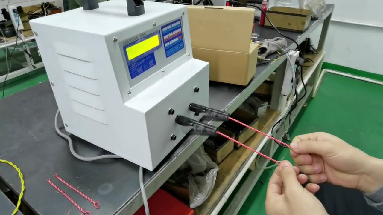 Industrial Wire Twisting Machine for Factory Automation