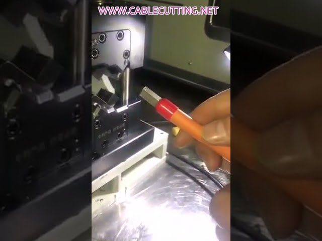 Máy ép đầu nối mini tự động - Thiết bị gắn terminal nhỏ gọn cho dây cáp