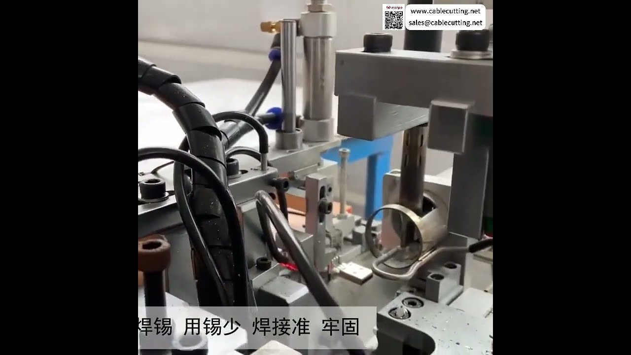 Máy hàn tự động hoàn toàn cáp dữ liệu USB – Thiết lập công cụ tùy chỉnh nhanh chóng trước xuất xưởng