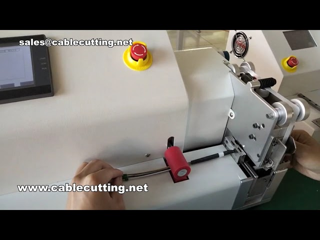 Máy quấn băng dính điểm kiểu con lăn cho dây cáp – Thiết bị tự động hóa nhà máy thông minh