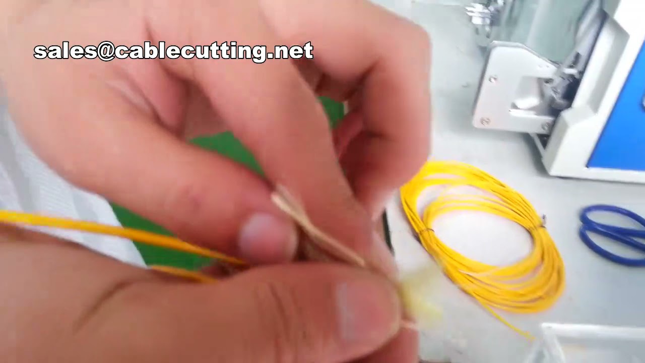 Máy tuốt cáp quang và cáp đồng trục chính xác cao | Máy bóc vỏ cáp công nghiệp