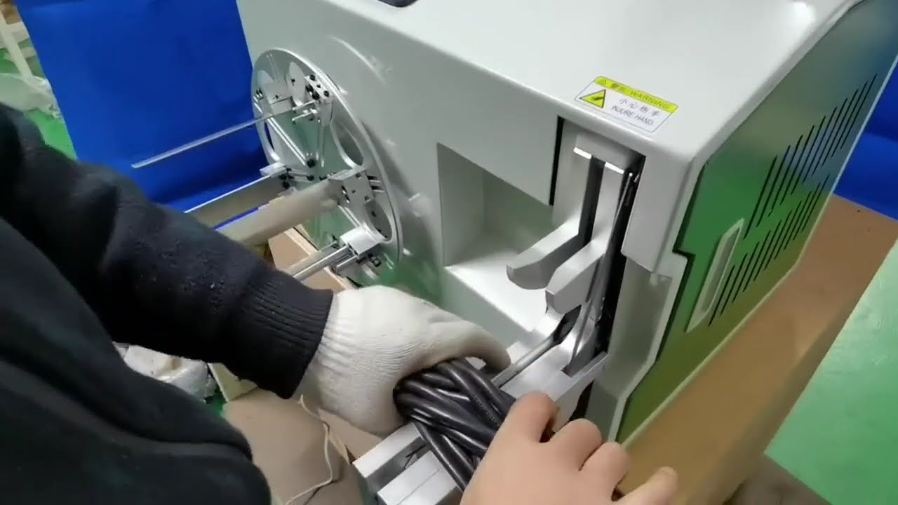 Máy quấn và buộc dây tự động loại 4080mm - Giải pháp đóng gói công nghiệp hiệu quả