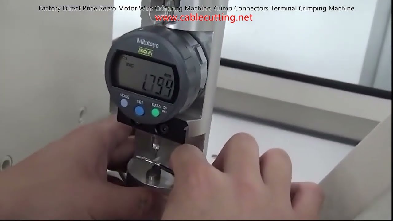 Máy Bấm Dây Servo Giá Nhà Máy – Crimping Đầu Nối Terminal Chính Xác Cao