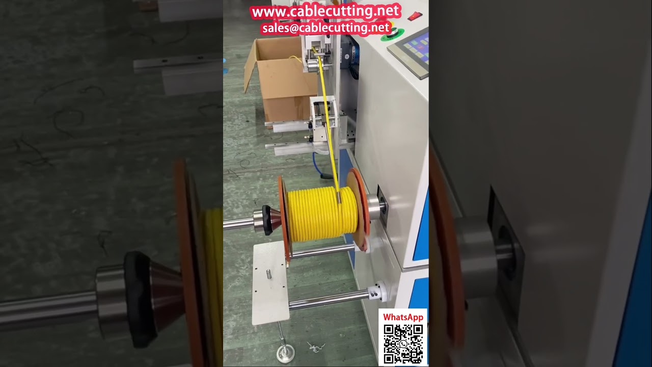 Máy quấn và tháo dây cáp tự động - Thiết bị chuyên nghiệp cho sản xuất