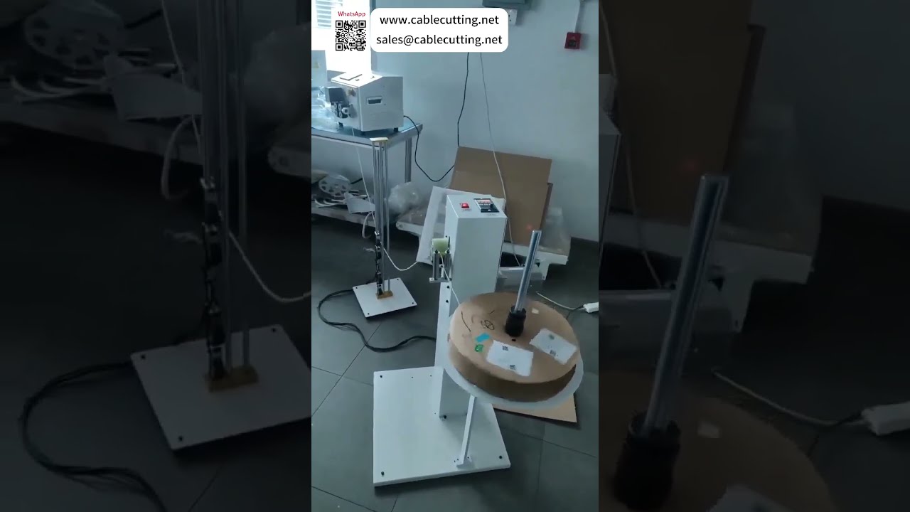 Máy Xả Dây Ngang Dọc và Bộ Cắt Ống Dây Đai - Hoạt Động Trơn Tru, Không Kẹt