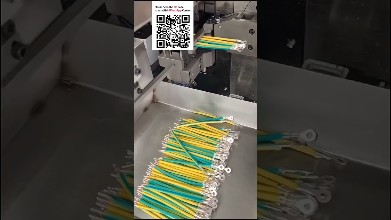 Fully Automatic Crimping and Tinning Machine for Quality Electronic Wire Processing