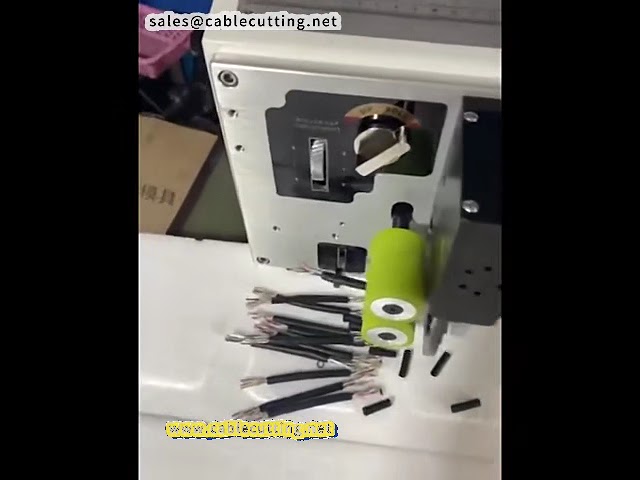 Computer Stripping Machine and Automatic Bending Machine for Wire Processing