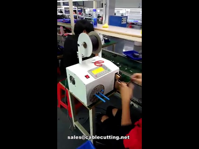 Máy quấn và bó cáp chuyên dụng cho dây nguồn AC/DC và dây tai nghe – hiệu quả vượt trội