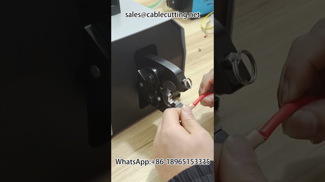 Pneumatic Crimping Pliers 120-L for 5-300A Open Nose Terminals