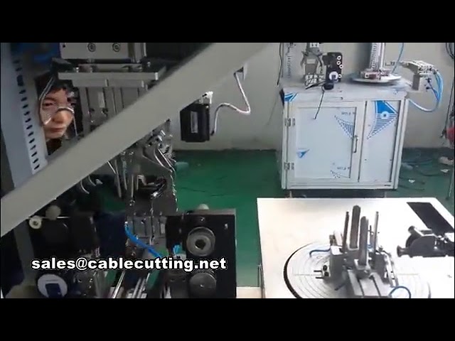 Máy quấn dây cáp kiểu vòng tròn nhỏ - Máy buộc dây tự động hiệu quả