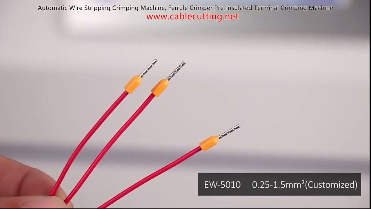 Máy Tuốt Dây Và Bấm Đầu Cốt Tự Động - Máy Bấm Đầu Cốt Cách Điện Sẵn Chuyên Nghiệp