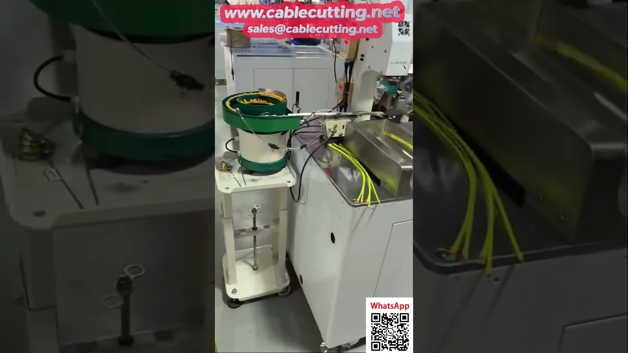 Máy Ép Đầu Cốt Tự Động Hai Đầu Cho Terminal Cách Điện Sẵn AWG14-26 - Tăng Tốc Sản Xuất