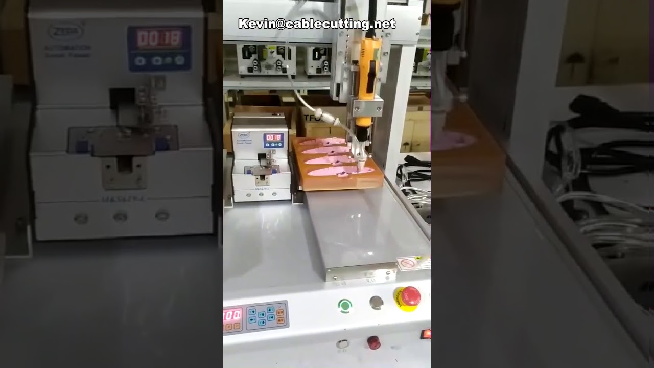 Máy Bắt Vít Tự Động Dạng Bàn với Cấp Vít Từ Tính - Giải Pháp Tự Động Hóa Lắp Ráp Chính Xác