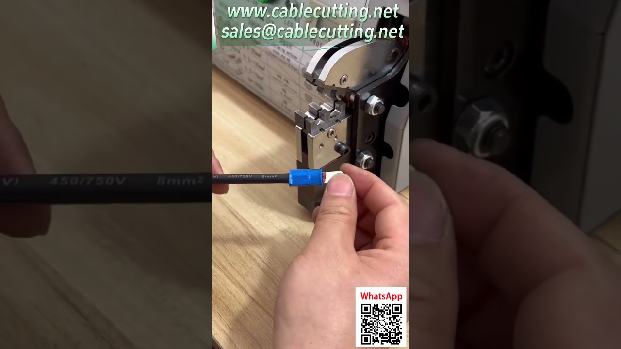 Máy ép đầu cốt tự động – Ép đầu cốt SC cách điện 16mm² lên đến 70mm², đa dạng hình dạng #tựđộnghóa