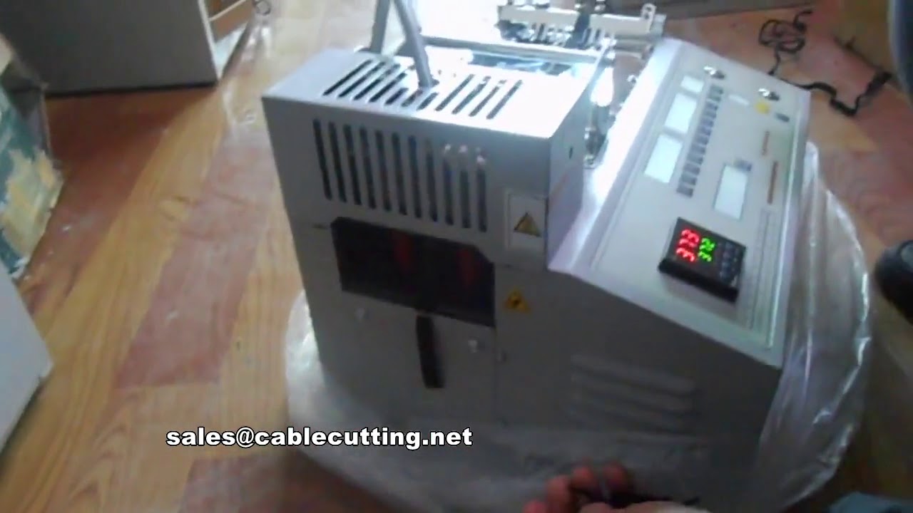 Máy cắt ruy băng nóng tự động – Cắt chính xác, hiệu quả cao cho sản xuất