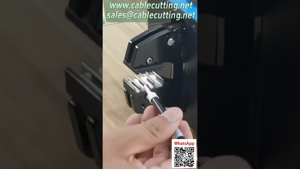 Kìm ép khí nén - Trình diễn ép đầu nối ống loại hiệu quả