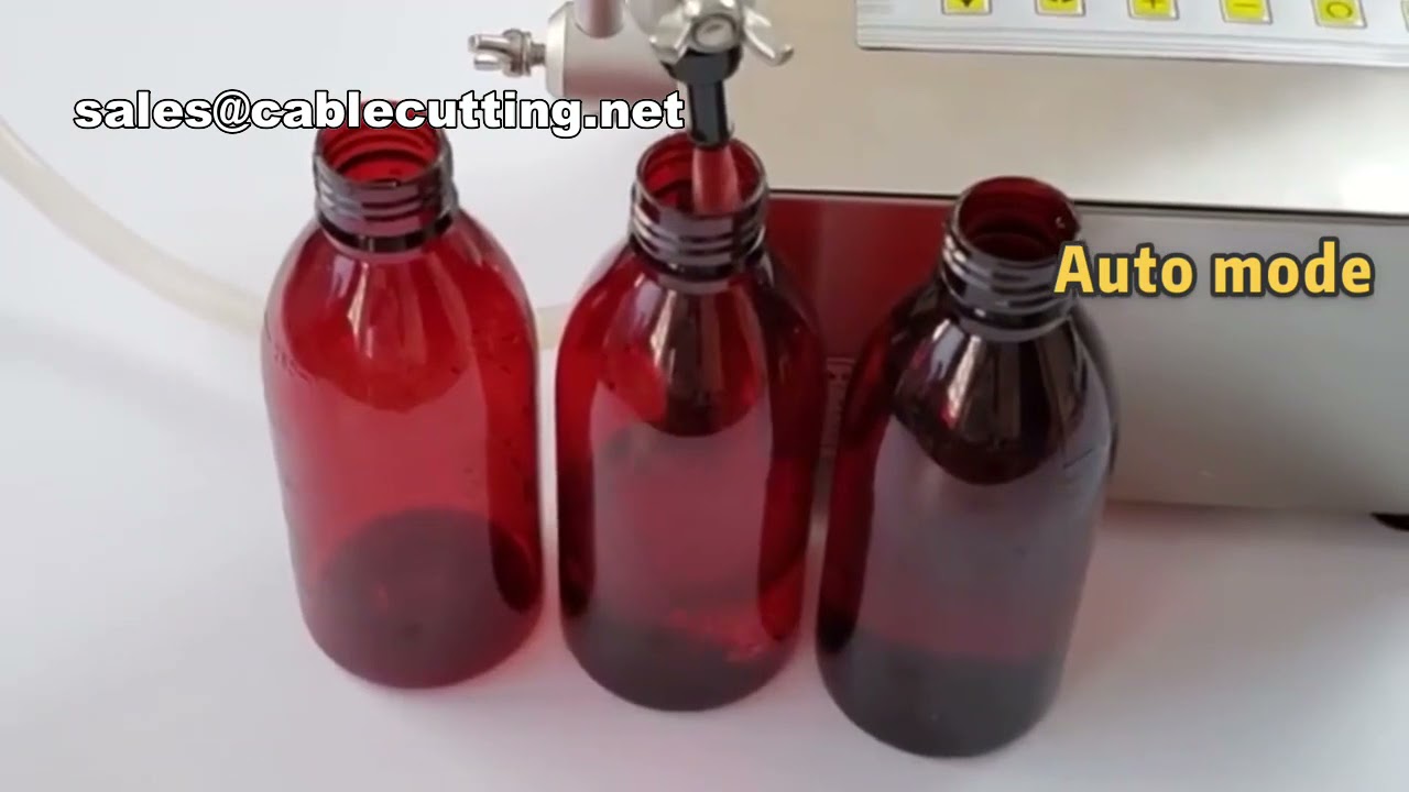 Máy chiết rót chất lỏng mini – Giải pháp đơn giản cho nhà máy thực phẩm & đồ uống