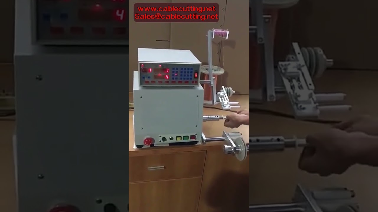 Máy quấn cuộn tự động CNC 810/820 - 750W/400W, quấn dây 0.03-1.2mm