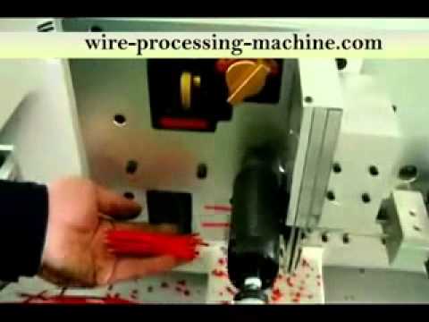 Máy tuốt dây điện tự động hoàn toàn, tốc độ cao - tích hợp tuốt và xoắn liên tục