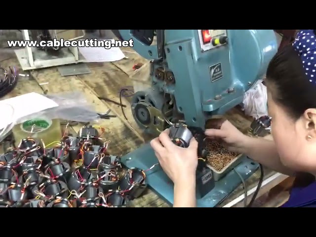 Máy ép dây cáp, dây đai, dây đồng chất lượng cao | Thiết bị uốn dây tự động