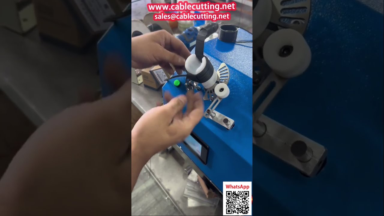 Máy cuốn cáp sạc/dữ liệu lên thẻ giấy – Thiết bị đóng gói tự động cho nhà máy