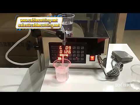 GFK-280 10ml Mini Digital Liquid Filler for Food, Beverage, Oil, and Perfume Bottles