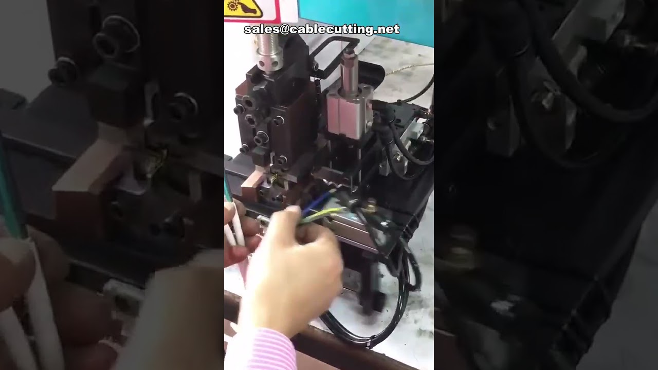 Máy Cắt, Tuốt Dây Và Ép Cosse Tự Động – Giải Pháp Gia Công Cáp Chính Xác Cao