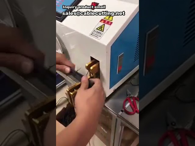 Automatic USB & AC Cable Winding and Tie Machine | Wire Coiling System