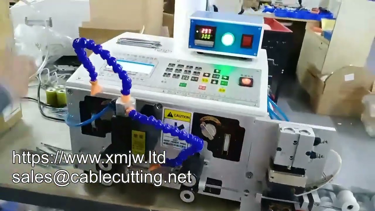 Máy cắt và tuốt dây bện tự động WPM-330R - Máy tuốt dây nhiệt hiệu suất cao