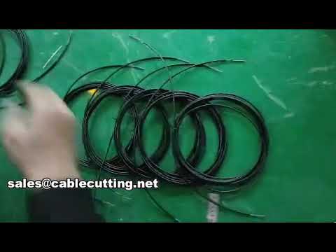 Máy cắt, tuốt vỏ và cuộn dây tự động loại vòng tròn lớn buộc đôi CPRT-02TH
