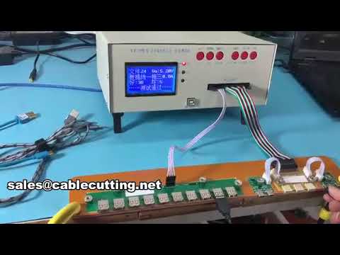 Máy kiểm tra cáp USB tự động WPM-8681 | Kiểm tra dây cáp chính xác