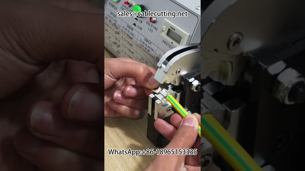 Máy ép đầu cốt điện thuần túy cho dây 0.5-70 mm² – Giải pháp tự động hóa nhà máy