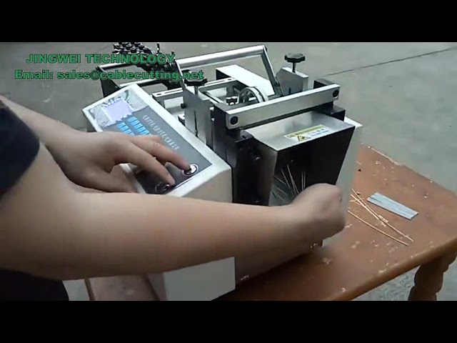 Automatic Wire Cutting and Straightening Machine for Industrial Automation