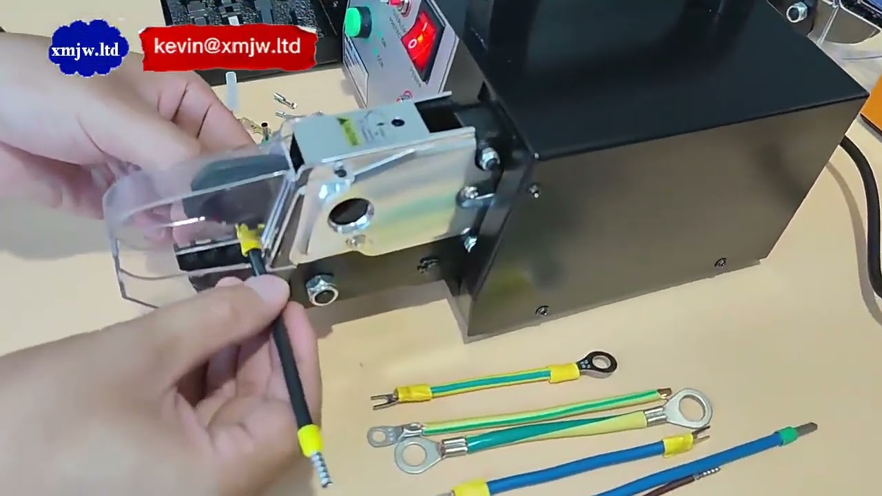 Máy bấm cos bán tự động chuyên dụng cho đầu cốt cách điện | Ép đầu cốt chính xác