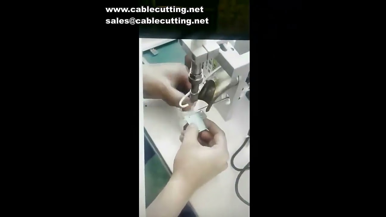 Máy hàn dây Incwired, máy hàn thiếc khí nén điện tử màn hình cảm ứng hai trạm chất lượng cao