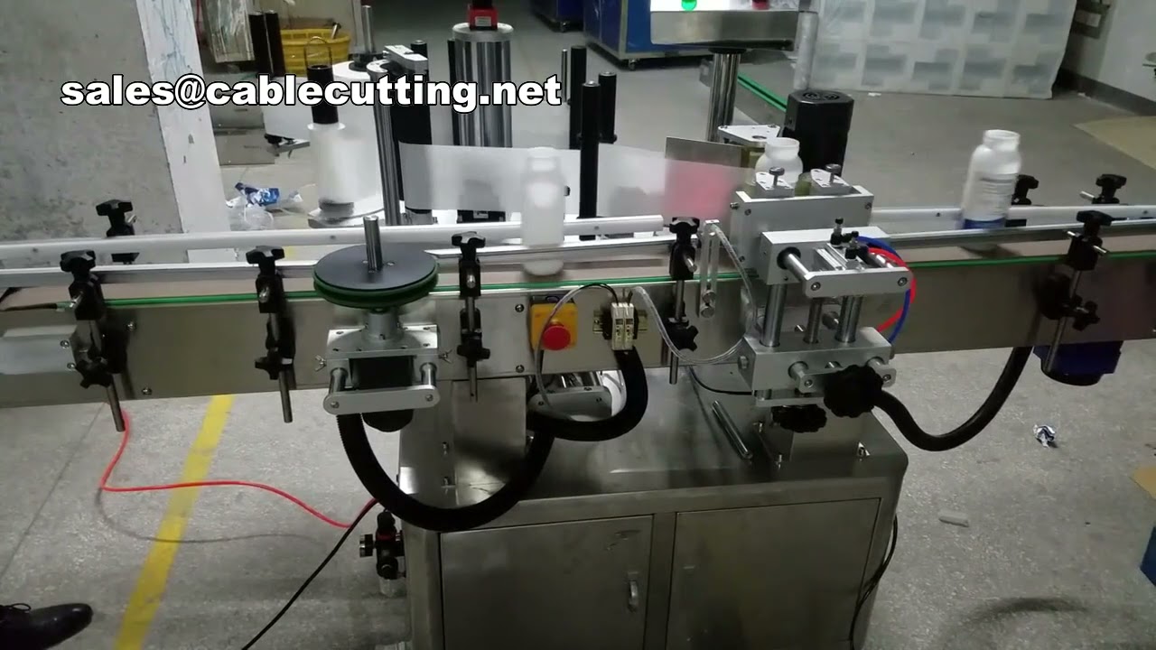 Máy dán nhãn ống thuốc (ampoule) dạng hộp phẳng | Máy dán nhãn trái cây tốc độ cao