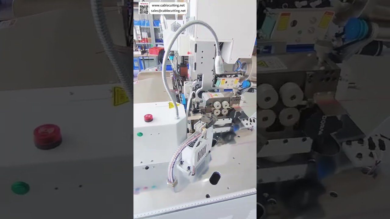 Máy Đặt Seal Cao Su & Xoắn Dây Cáp Xe Máy Tự Động - Máy Ép Crimp Chuyên Nghiệp