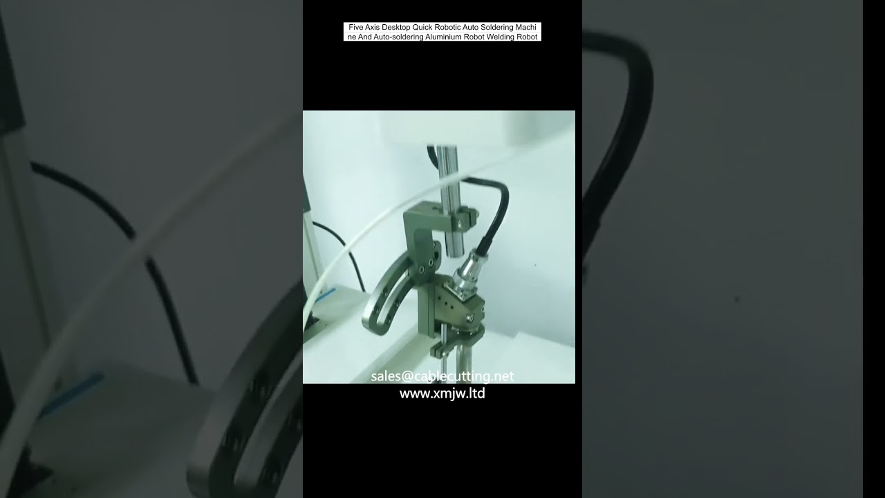 Máy Hàn Tự Động Robot 5 Trục Để Bàn - Hàn Thiếc & Hàn Nhôm Chính Xác
