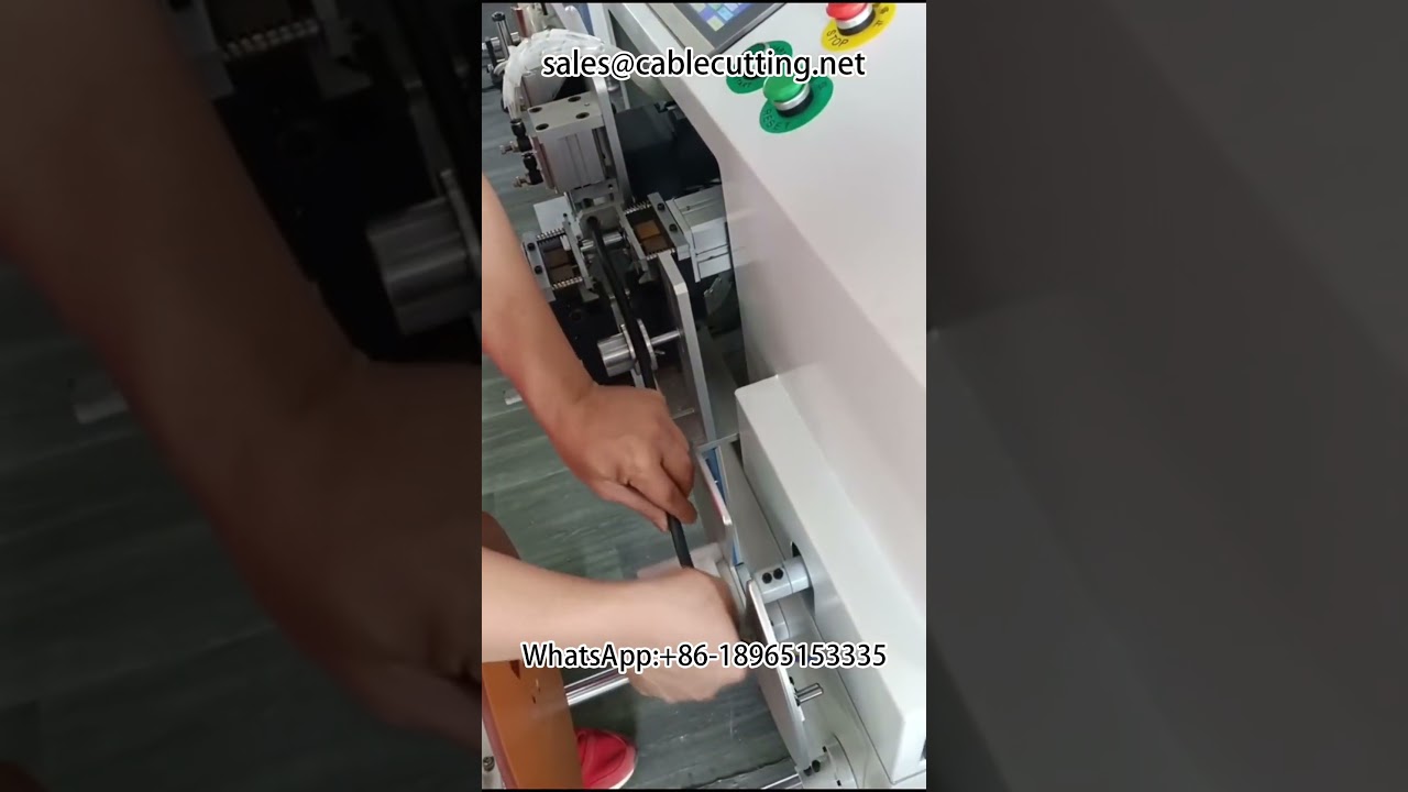 Máy Xử Lý Dây Cáp Tự Động: Tuốt Đầu/Cuối, Đếm Mét, Cuộn Theo Thứ Tự, Cắt & Buộc Tự Động