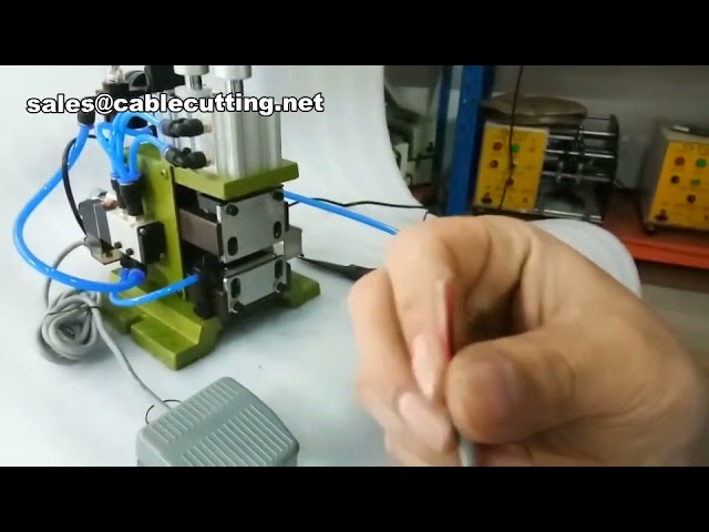 Máy Tuốt Dây Cáp Đa Lõi Khí Nén 3F - Bóc Vỏ Nhanh, Chính Xác Cho Dây Cáp Nhiều Lõi