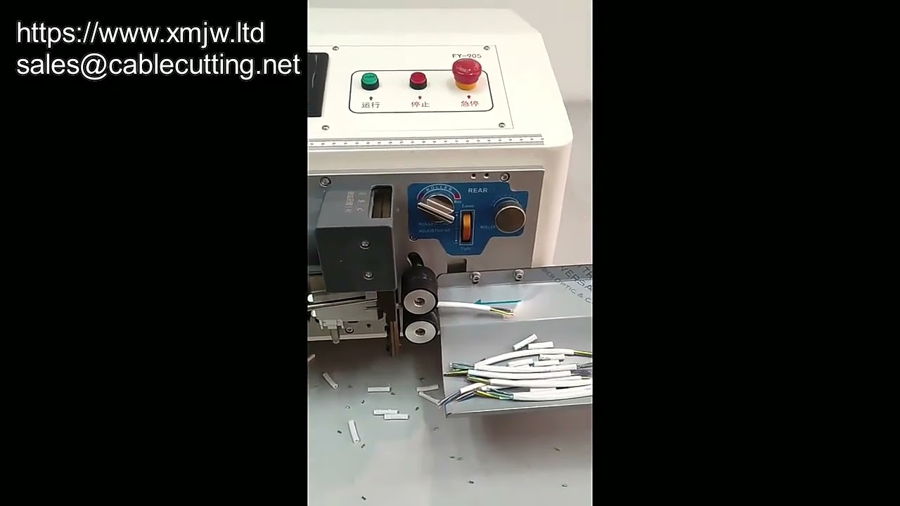 Máy Tuốt Dây Cáp Nhiều Lõi Bọc Vỏ Tự Động - Hiệu Suất Cao Chính Xác